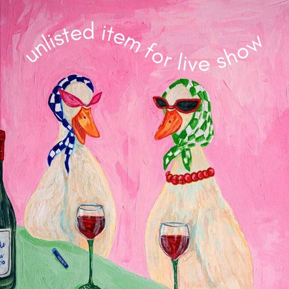 Unlisted Item For Live Show - Picture 1 of 1